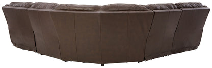 Dunleith - 5 Piece Power Reclining Sectional