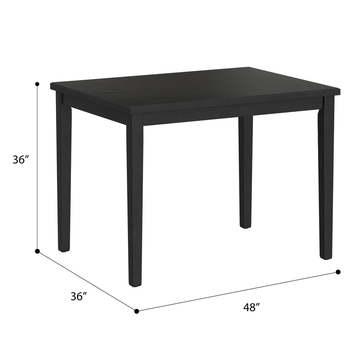 Gathering Height Table - Black