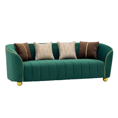Sofa & Accents - Retro Green
