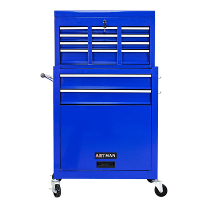 High Capacity Rolling Tool Chest With Wheels And Drawers, Storage Cabinet