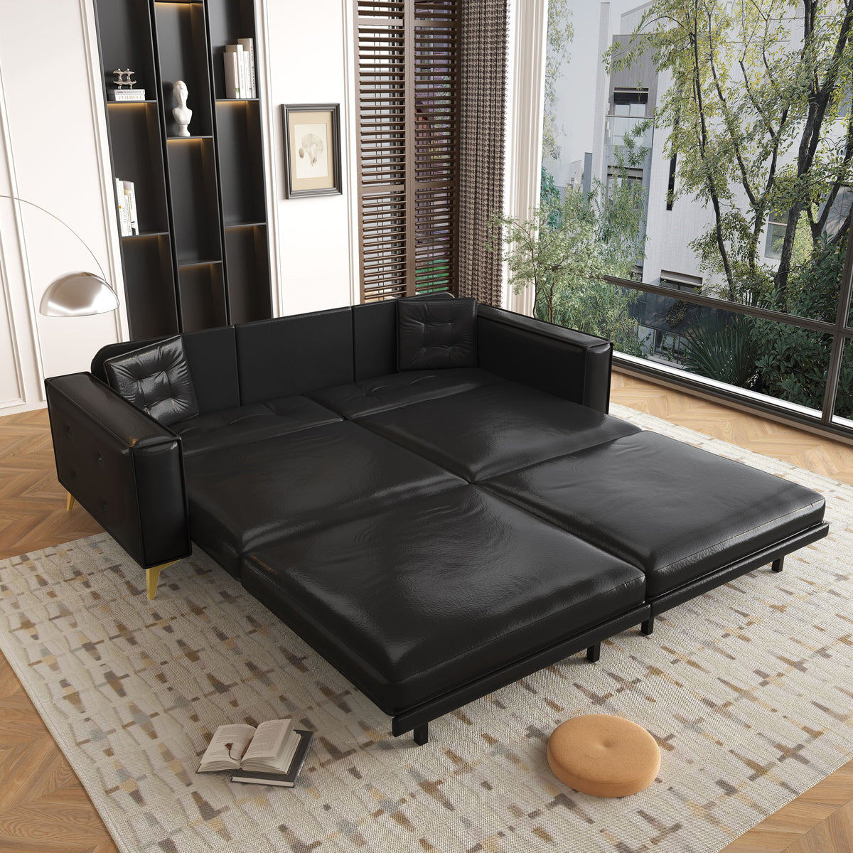 King Size Pull Out Sofa Bed 3 In 1