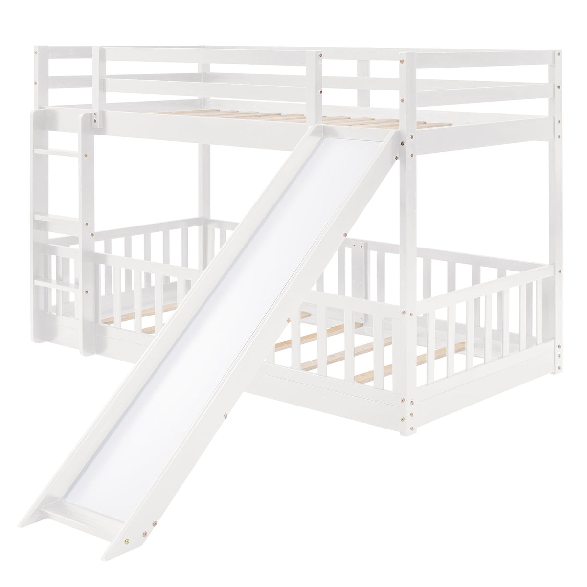 Functional Bunk Bed & Convertible Ladder And Slide