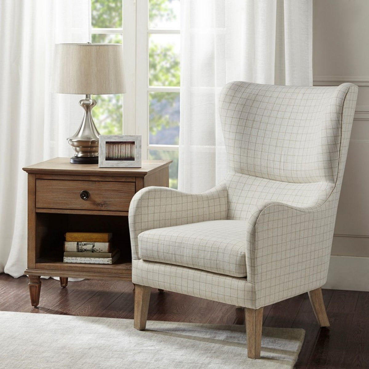 Arianna - Swoop Wing Chair
