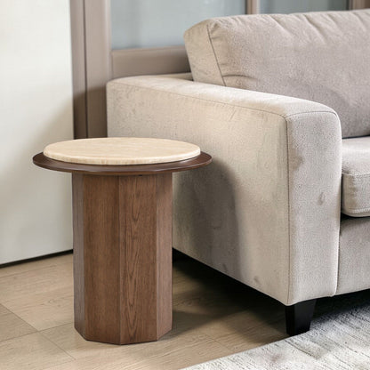 Kasha - End Table - Walnut