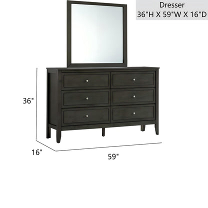 Daniel - Dresser, 6 Drawer