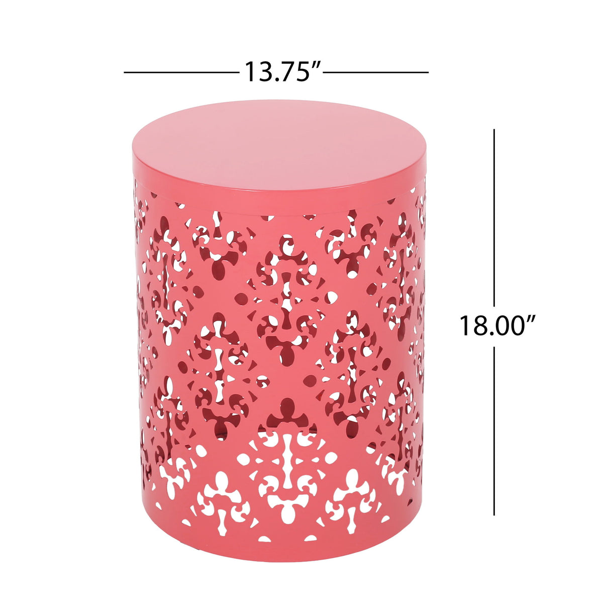 Outdoor Metal Modern Design End Table