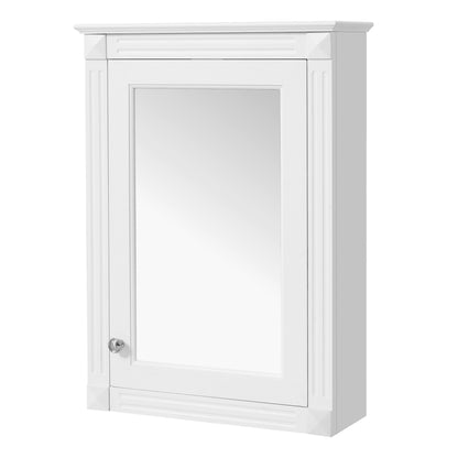 Wall Mounted Bathroom Storage Medicine Cabinet For Over Toilet With Mirror