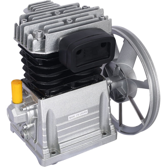Piston 2Hp Air Compressor Head Pump 115Psi 1.5Kw - Silver