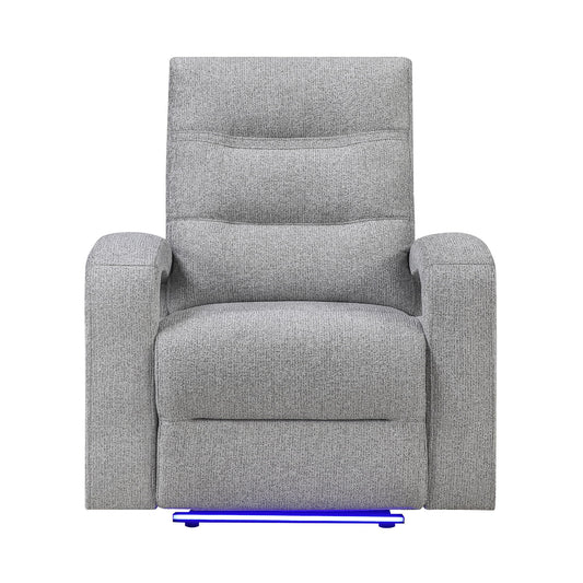 Isolde - Power Recliner, LED Lighting - Gray