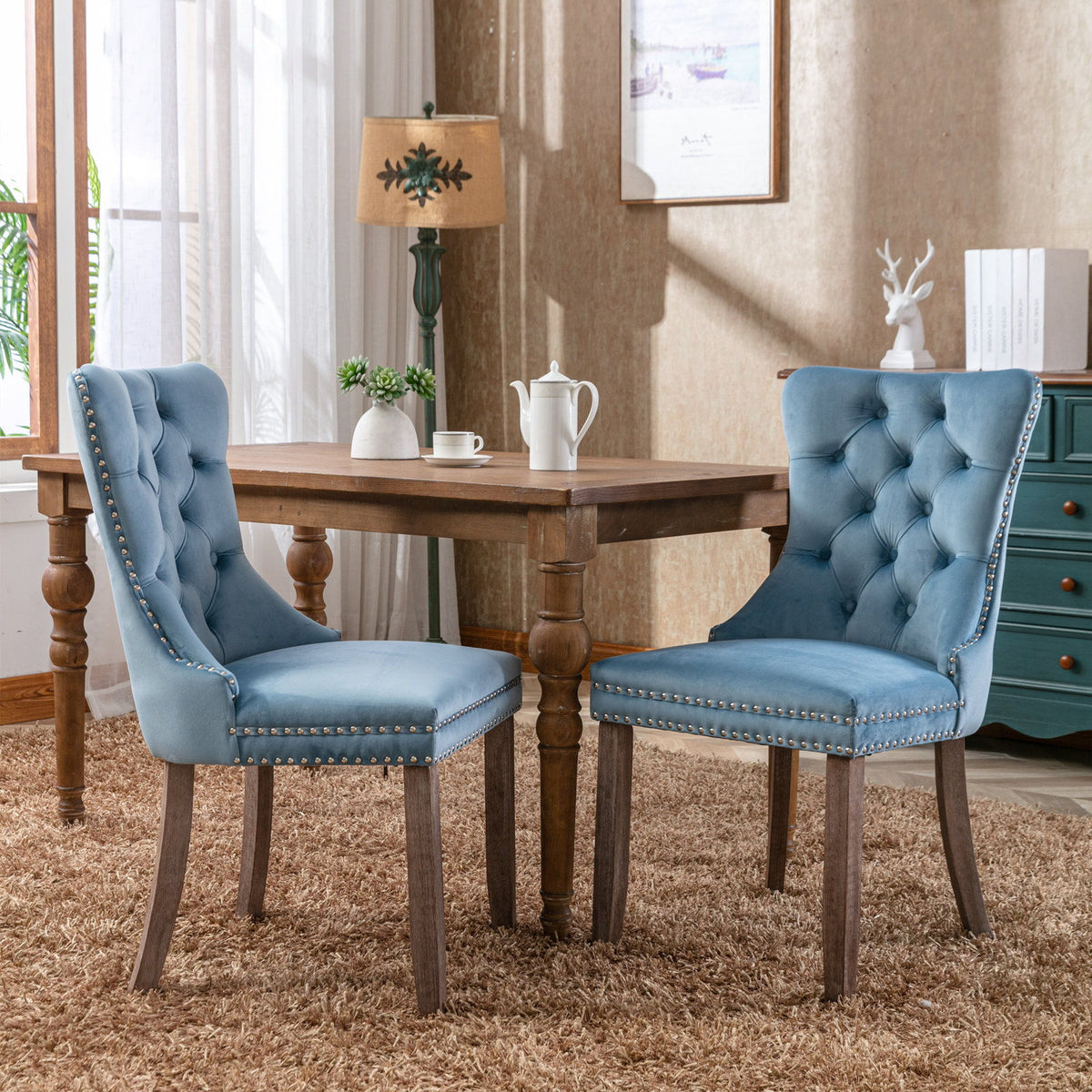 Nikki - High-End Tufted Dining Chair (Set of 2)