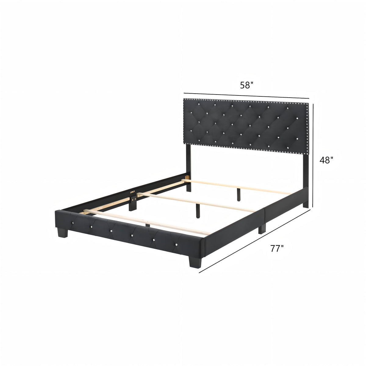 Luxurious Upholstered Bed