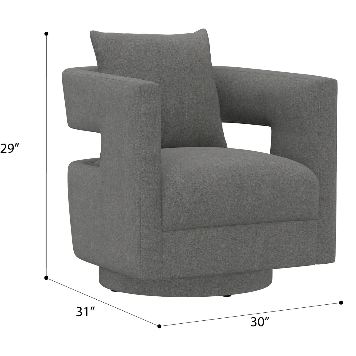 Modern Swivel Chair With Contemporary Design