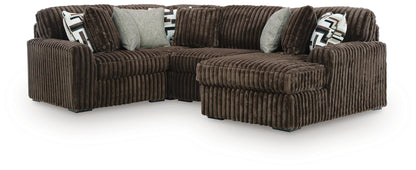 Midnight-Madness - 4 Piece Sectional