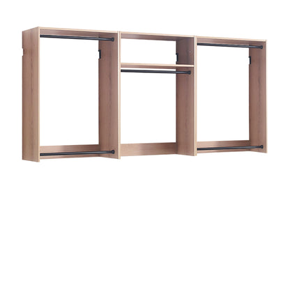 Devi - Wall Mounted Wood Closet System & Modular Design