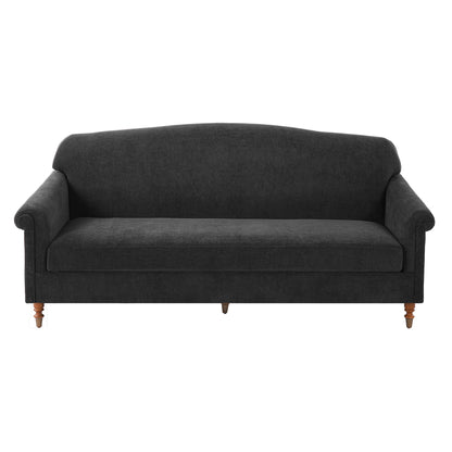 Loveseat Sofa, 2 Seater Couch With Rolled Arms