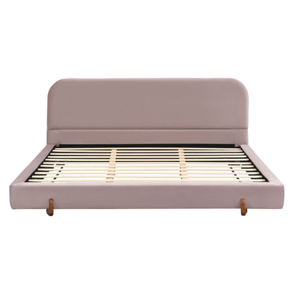 Elegant Upholstered Bed Frame