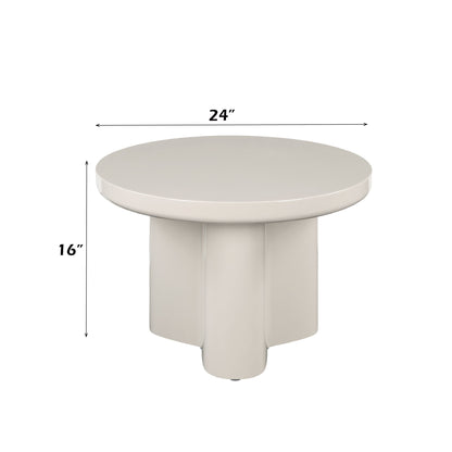 Joane - End Table - Light Gray
