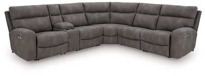 Next-Gen Durapella - 7 Piece Power Reclining Sectional Set
