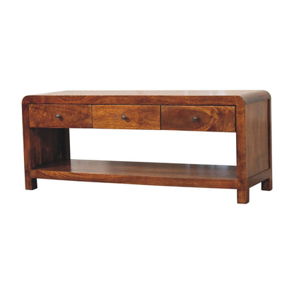 Aspen - Media Unit - Chestnut