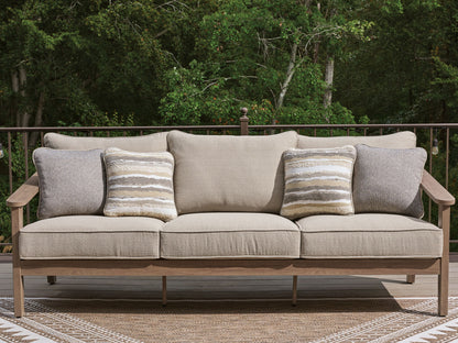 Harmony Headlands - Sofa With Cushion - Natural / Gray
