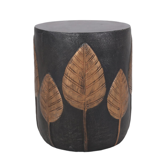 Outdoor Lightweight Concrete Side Table - Copper