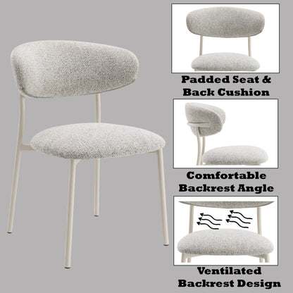 Kalam - Fabric Side Chair (Set of 2) - Gray