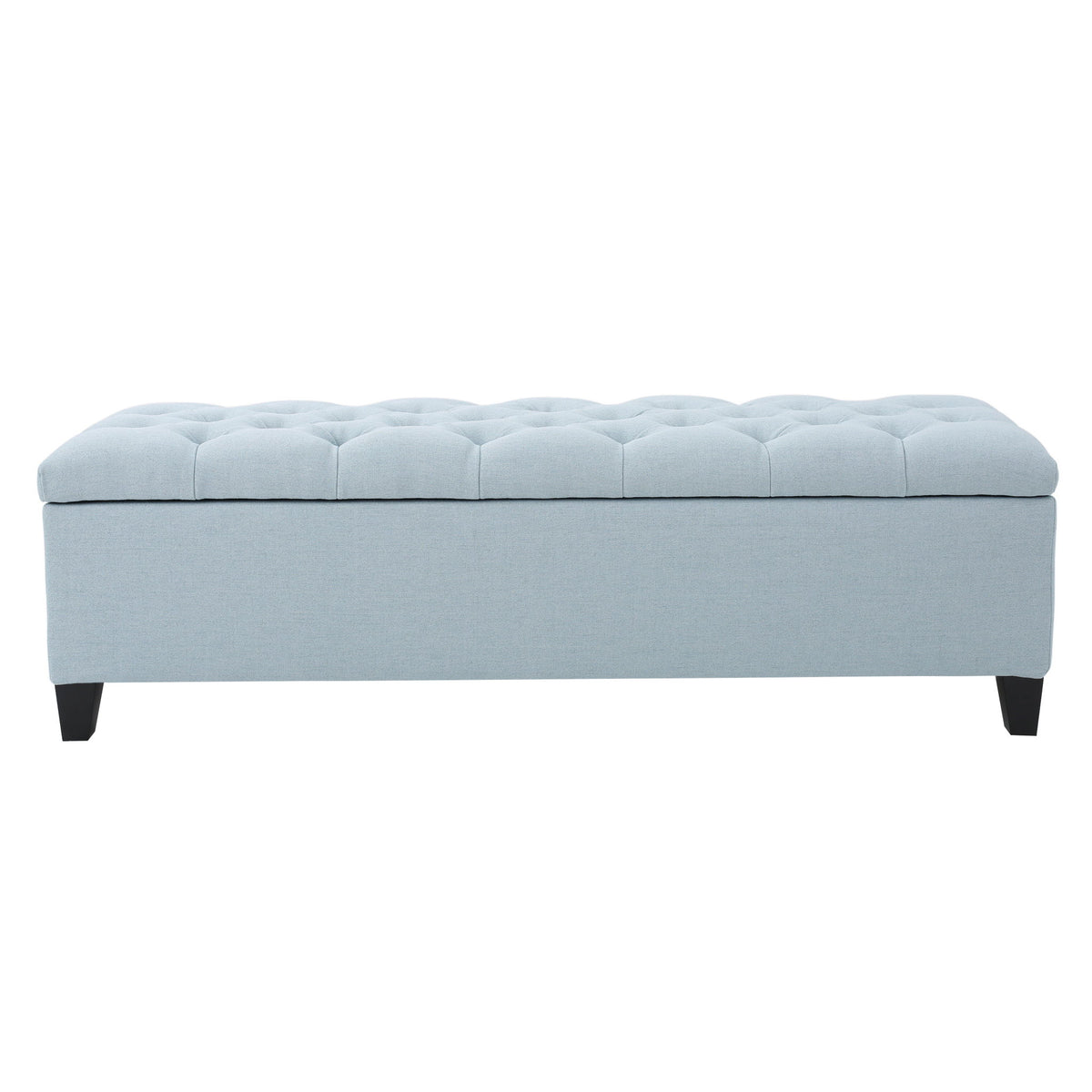 Glouster - Contemporary Storage Ottoman With Button Tufted Design