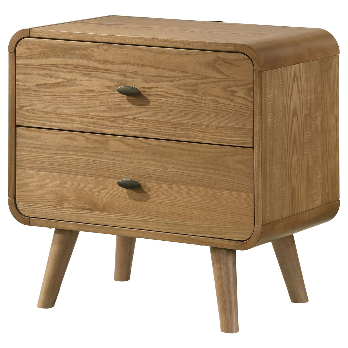 Winston - 2 Drawer Nightstand - Ash Brown