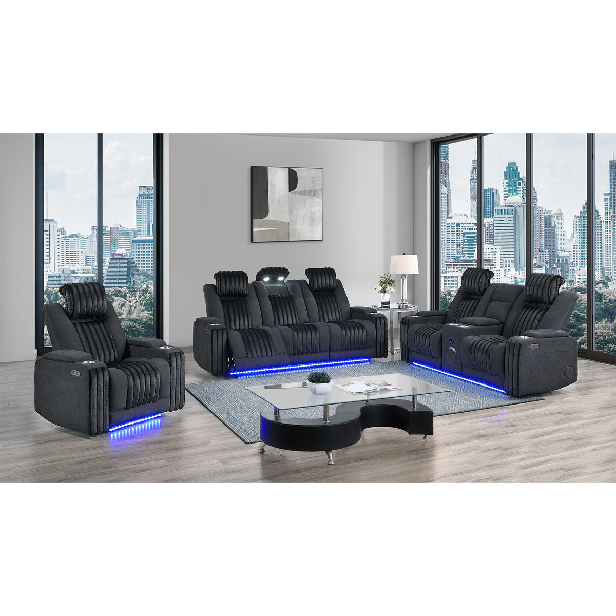 Duran - Power Recliner With Power Headrest