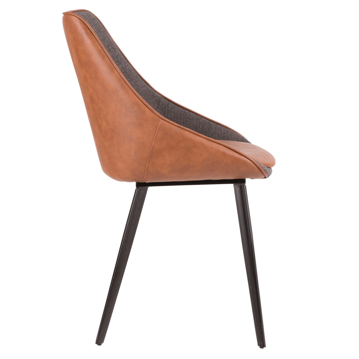 Marche - Contemporary Two Tone Chair (Set of 2) - Brown