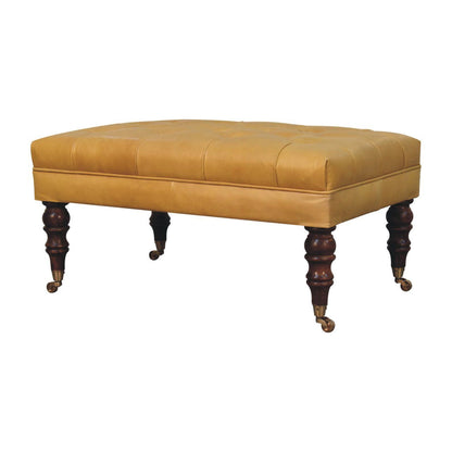 Buffalo - Ottoman With Castor Legs