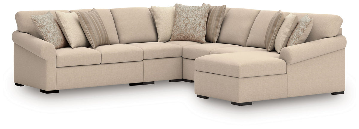 LadyMae - 5 Piece Sectional