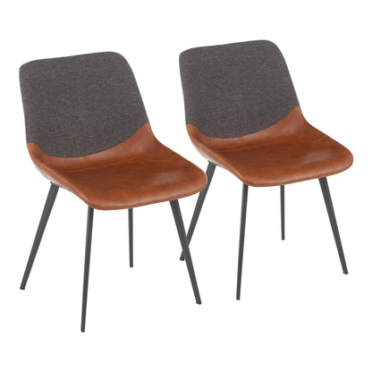 Outlaw - Industrial Two Tone Chair (Set of 2) - Gray