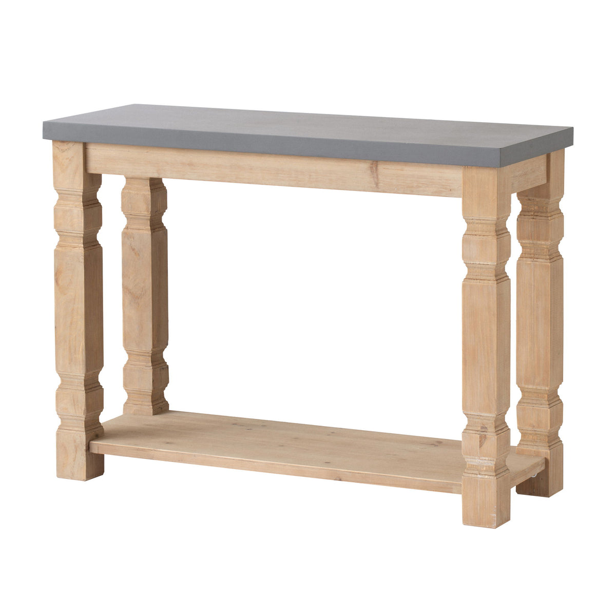 Rustic And Modern Console Table