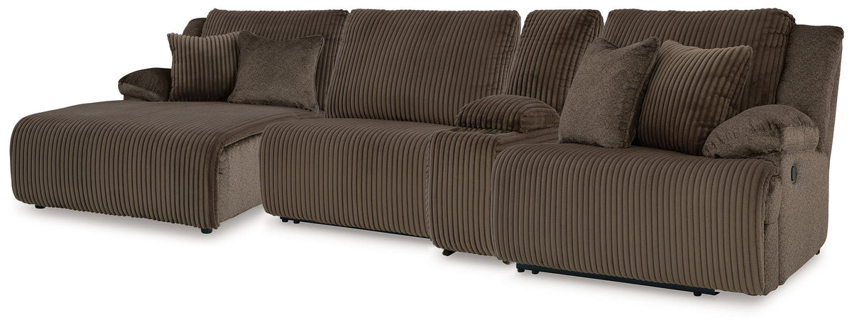 Top Tier - 4 Piece Reclining Sectional