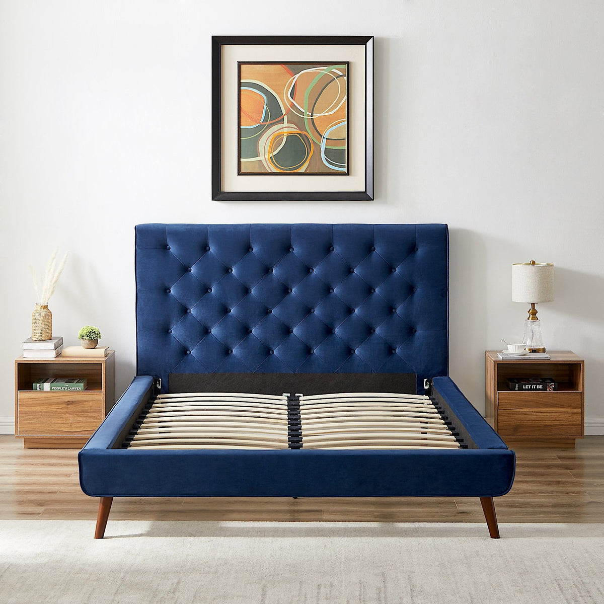 Dillon - Mid-Century Platform Bed