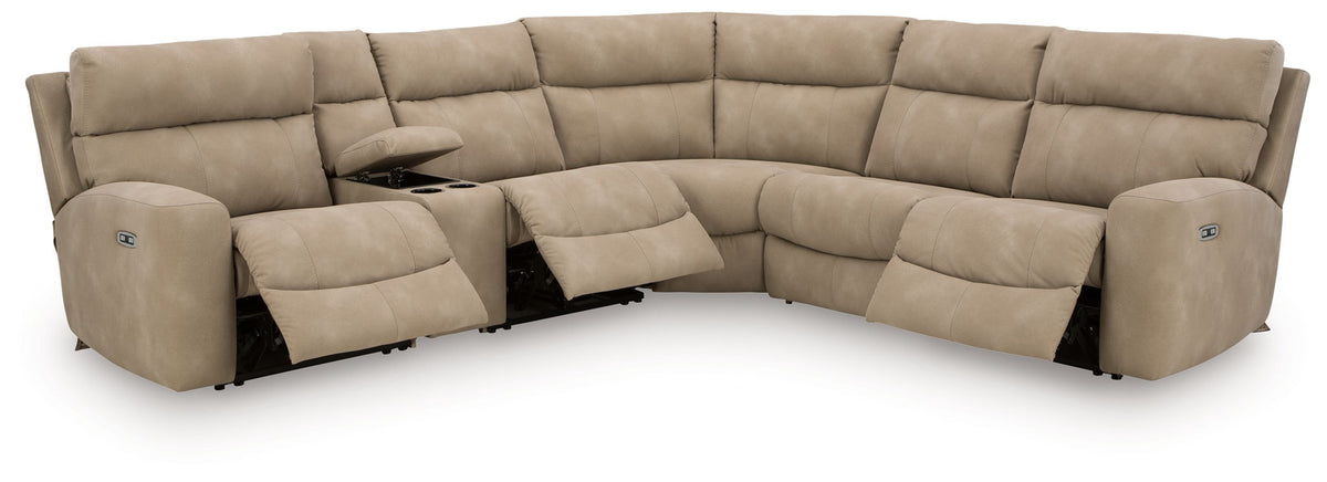 Next-Gen Durapella - 7 Piece Power Reclining Sectional Set
