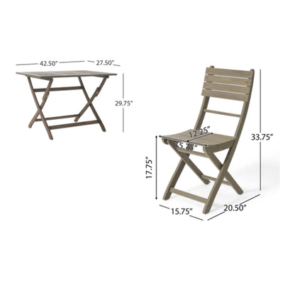 Positano - Foldable Dining Set