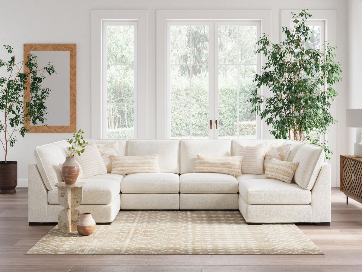 Donelson Creek - 6-Piece Sectional - Vanilla