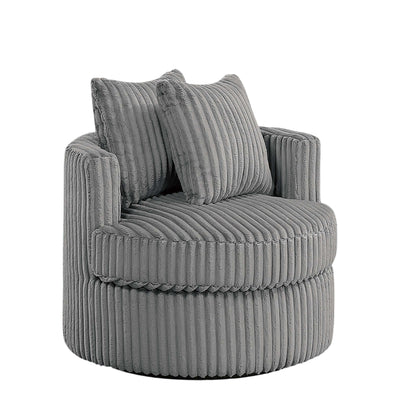 Swivel Upholstered Accent Chair For Living Room