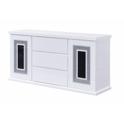 Ariya - Buffet With Clear Glass Inlay