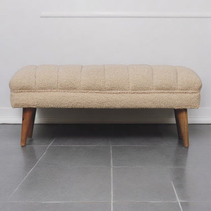 Puffer Bench - Beige