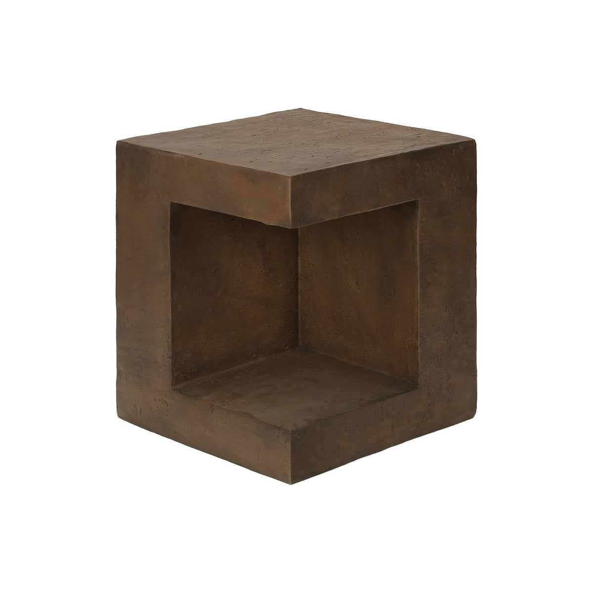 Contemporary Square Accent Table Indoor / Outdoor
