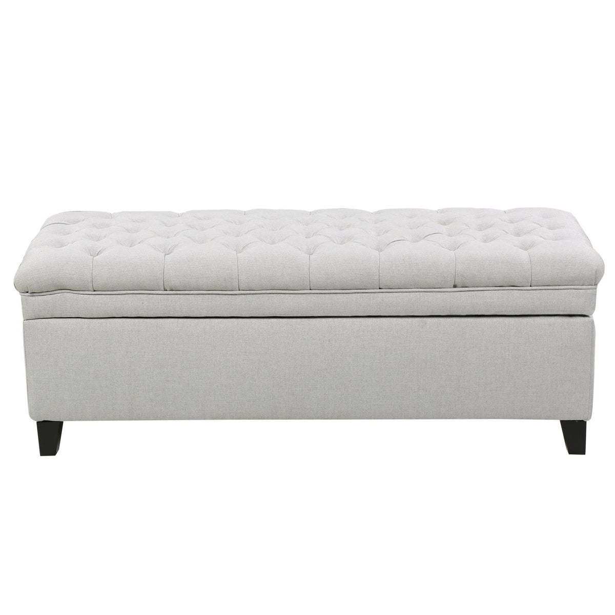 Juliana - Storage Ottoman With Birch Legs