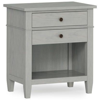Carlton - Bedside Table - Gray