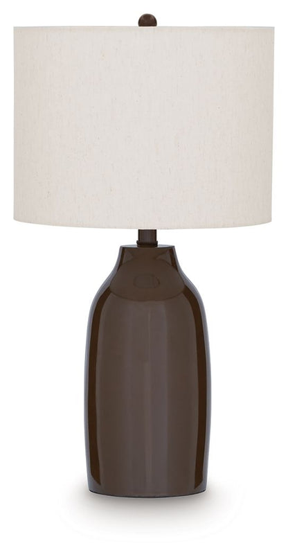 Jyler - Terracotta Table Lamp - Brown