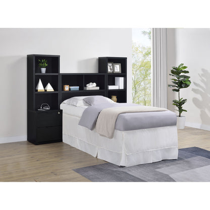 Geary - 3 Piece Bedroom Set With Bookcase Headboard