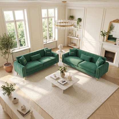 2 Piece Sofa 3 Seater Sofas Set