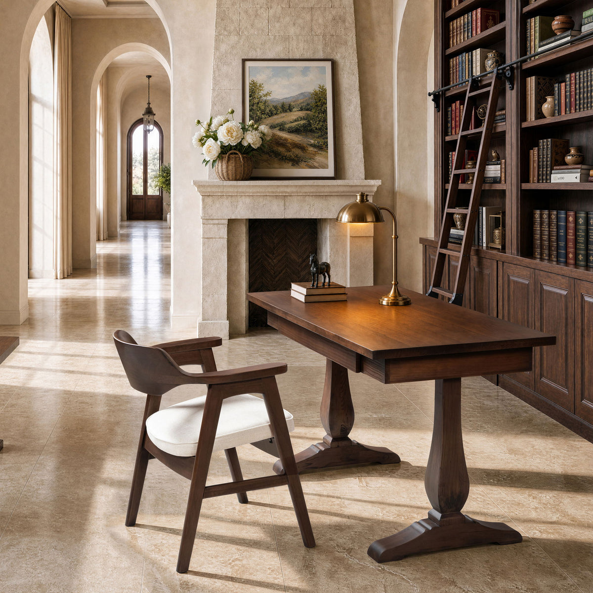 Whitmore - Writing Desk - Brown