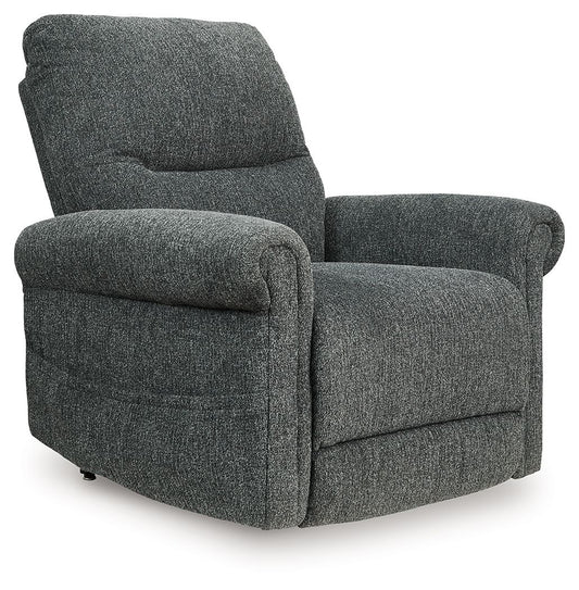Aureta - Power Lift Recliner - Charcoal